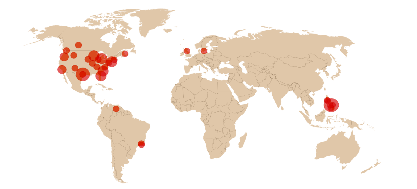 Global Team Locations